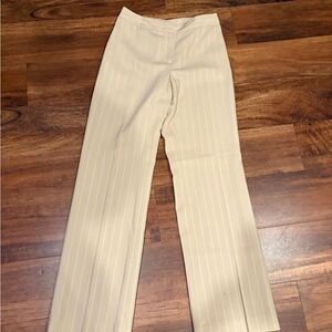 Ann Taylor Beige Striped Women's Trousers